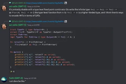 Rust Devs Explain Infinite Types