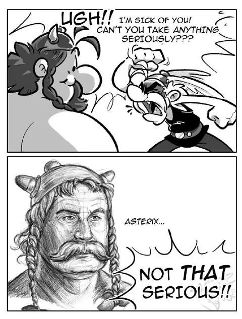 Not That Serious, Asterix