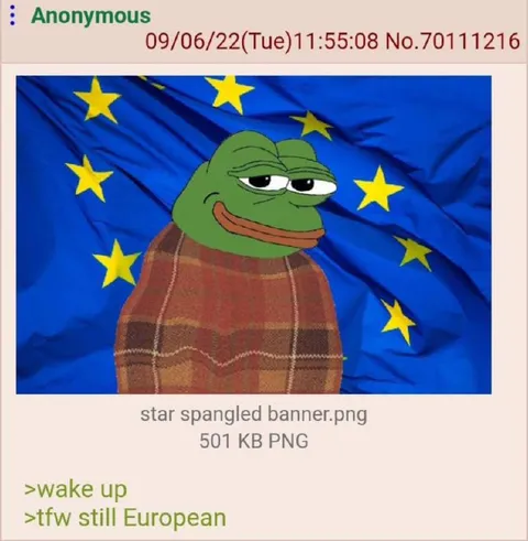 Still European After Waking Up
