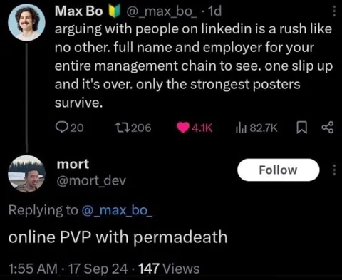 LinkedIn Management Chain PVP