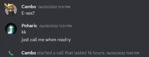 16-Hour E-Sex Call