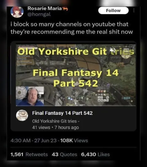 YouTube Recommends the Real Shit