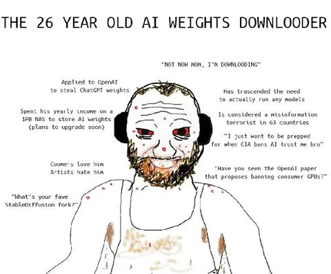 26 Year Old AI Weights Downloader