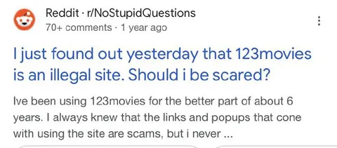 123movies Illegal Site Panic