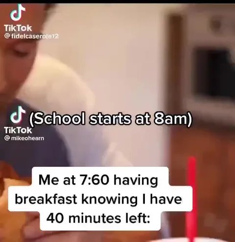 Forty Minutes Before School