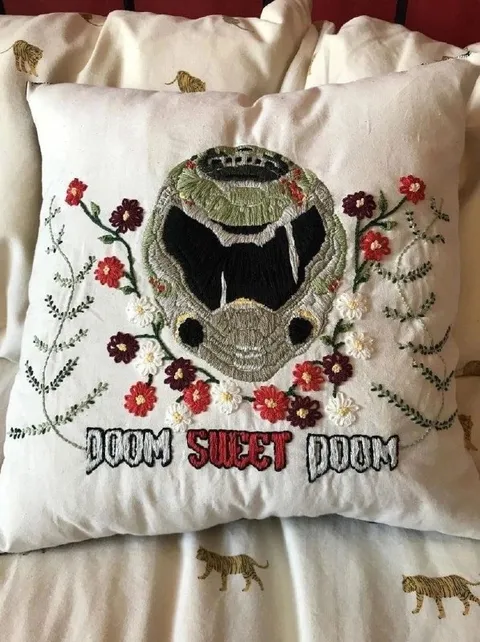 Doom Sweet Doom Pillow
