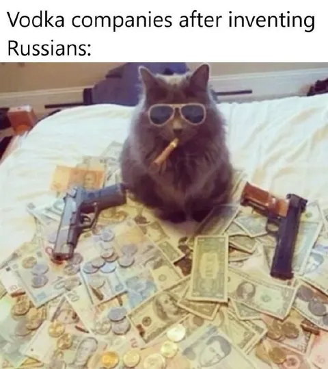 Vodka Companies Invent Russians