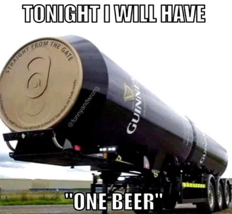 Tonight I Will Have One Beer