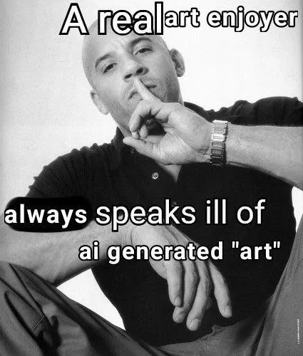 Real Art Enjoyer Hates AI Art