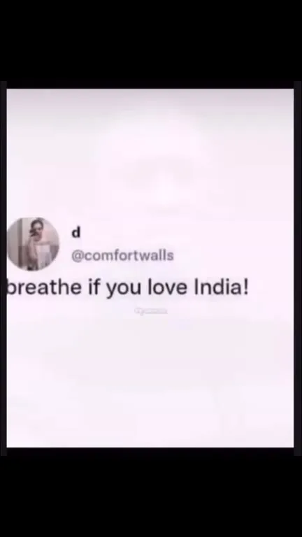 Breathe If You Love India