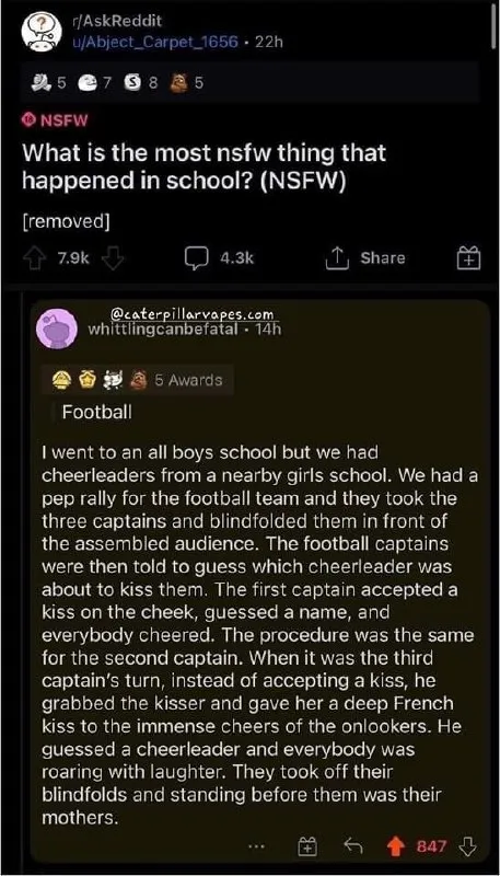 Football Pep Rally Kiss Prank