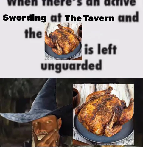 Swording at the Tavern