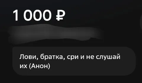 Лови братка, сри и не слушай их