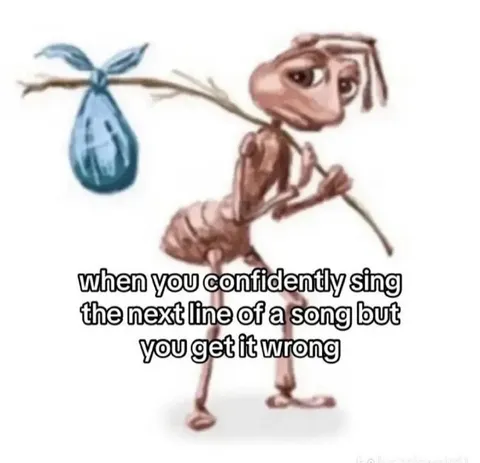 Confidently Singing the Wrong Lyrics
