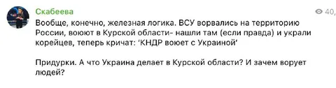 Железная логика про Курскую область