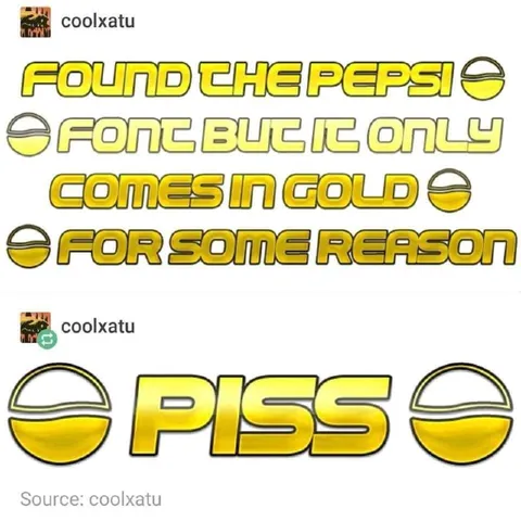 Pepsi Comes in Gold