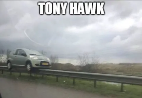 Tony Hawk Car Jump