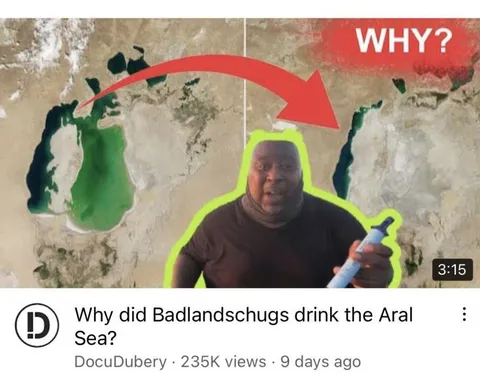 Why Did Badlandschugs Drink the Aral Sea?