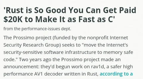 Rust Is So Good You Get Paid