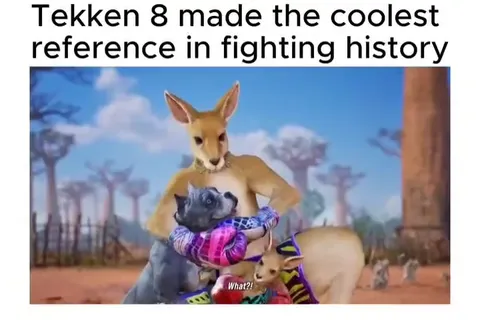 Tekken 8 Kangaroo Fight Reference