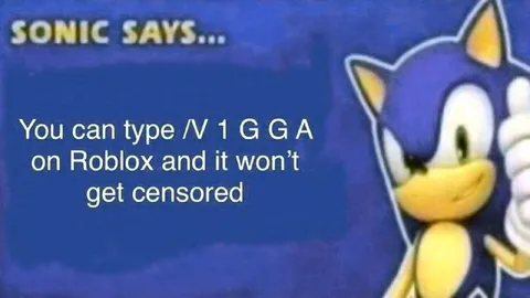 Sonic Says Roblox Secret