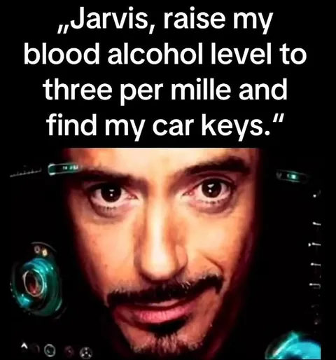 Jarvis Raises My Blood Alcohol