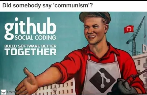 GitHub Communism Parody