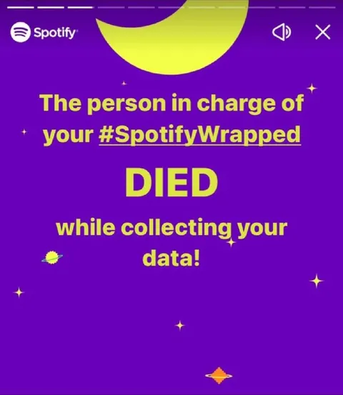 Spotify Wrapped Data Collector Died