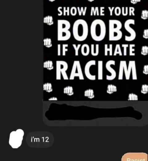 Show Me Your Boobs If You Hate Racism
