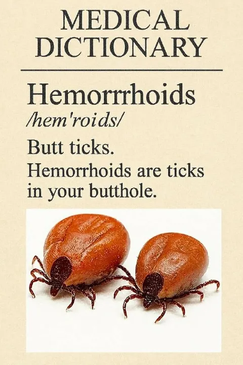 Hemorrhoids Are Ticks