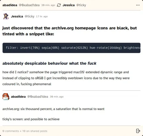 Archive.org Six Thousand Percent Saturation