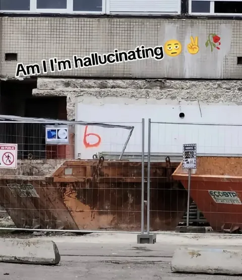Am I Hallucinating Subway Entrance