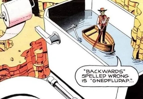 Backwards Spelled Wrong