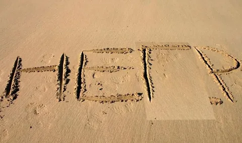 Help Written in the Sand