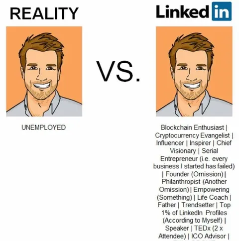Reality vs LinkedIn Profile