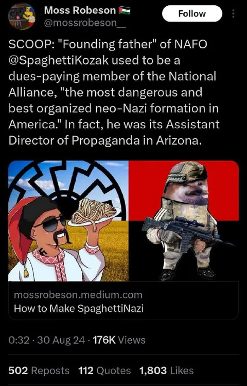 Spaghetti Nazi Founding Father