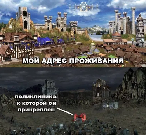 Мой адрес проживания и поликлиника