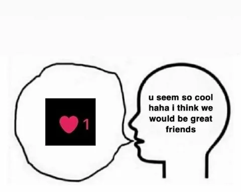 One Like Means New Friendship