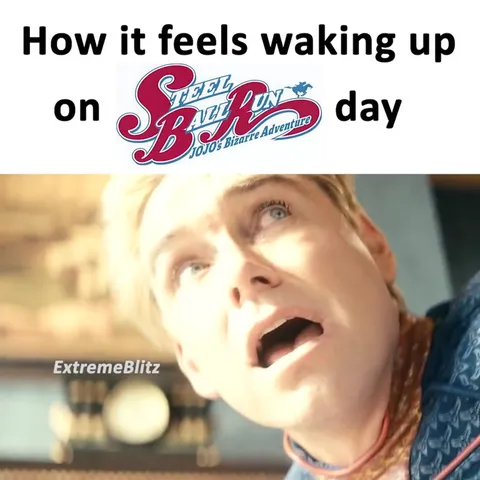 Waking Up on Steel Ball Run Day