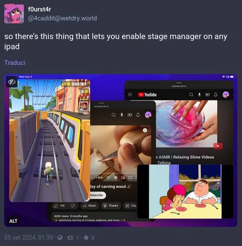 Stage Manager on Any iPad