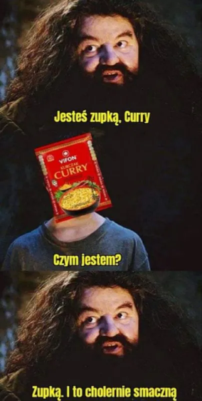 Jesteś zupką Curry