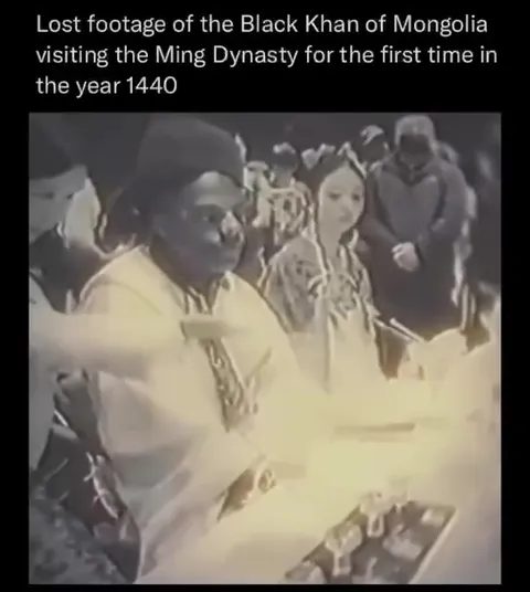 Black Khan Visits the Ming Dynasty