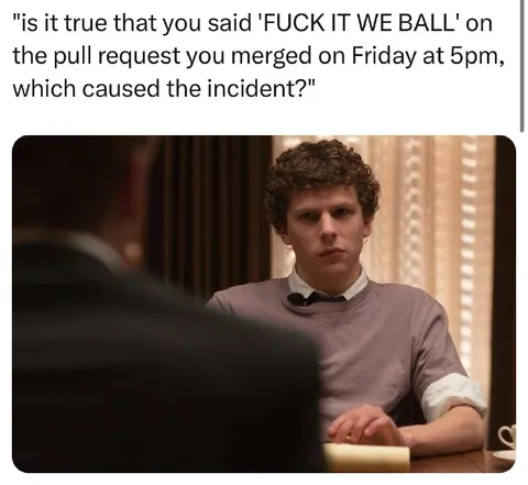 FUCK IT WE BALL Incident