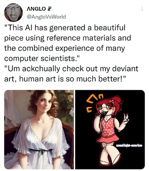 AI Art Versus Human Art
