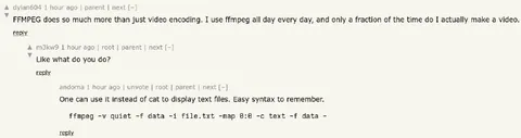 FFmpeg Does More Than Video