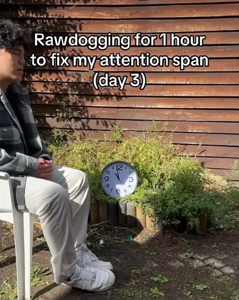 Rawdogging for One Hour