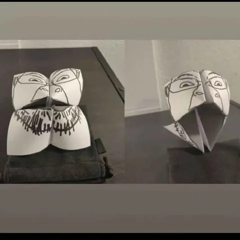 Бумажная маска совы