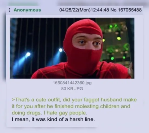 That Was a Harsh Line