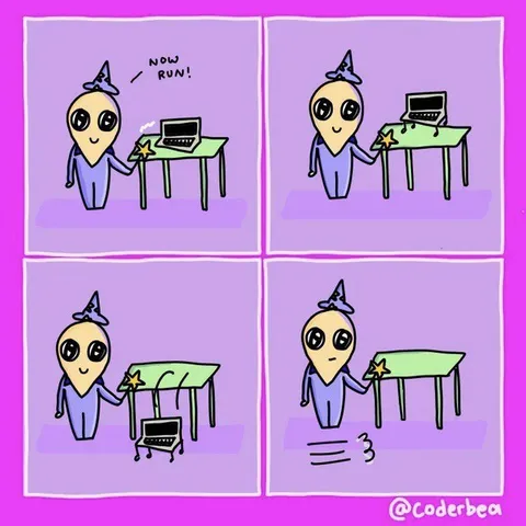 Now Run Laptop Away