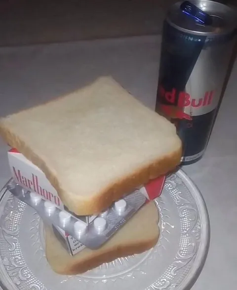 Bread, Pills and Red Bull